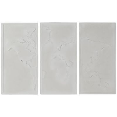 DECORACION PARED SET 3 MDF 180X4X120 MAPAMUNDI