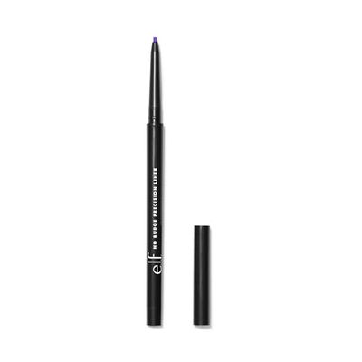 e.l.f. No Budge Precision Eyeliner crémeux longue durée avec pointe ultra fine pour une application précise, végétalien et sans cruauté envers les animaux, royal, 0,05 g