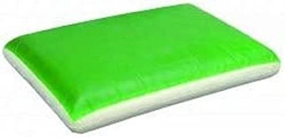 Cuscino viscoelastico, schiuma + gel, rettangolare, 55 x 37 x 10 cm, Duolux