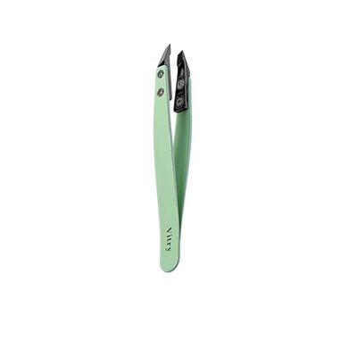 Vitry Tweezers Ceramic Bias Tip Light Green
