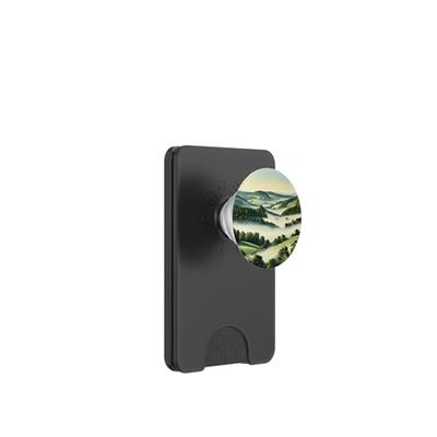 Montañas Desierto Bosque Senderismo Pino Naturaleza PopSockets PopWallet para MagSafe