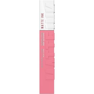 Maybelline Superstay Matte Ink Longlasting Liquid, Pink Nude Lipstick, Up to 12 Hour Wear, Non Drying, 10 Dreamer, 5 ml (Pack of 1)