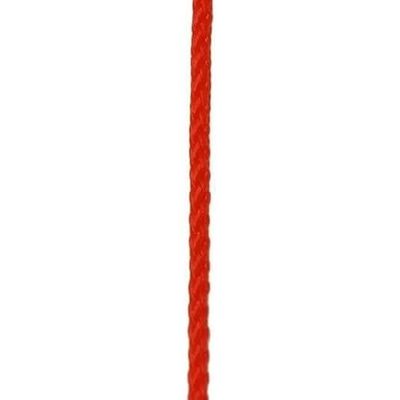 CABO POLIESTER 4 MM NARANJA 12 M