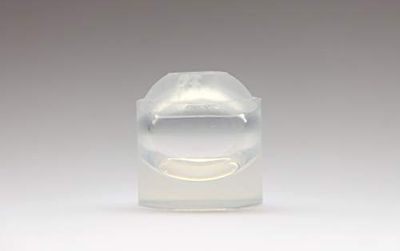 Molde claro de la esfera del silicón para la bola de la resina para la joyería DIY. HQ transparente de vacío de silicona. (16 mm)