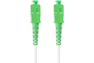 2,5 m LANBERG MONO SC/APC-SC/APC SIMPLEX G657A2 LSZH wit