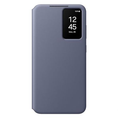 Samsung Galaxy Official S24+ Smart View Wallet Case, Violet