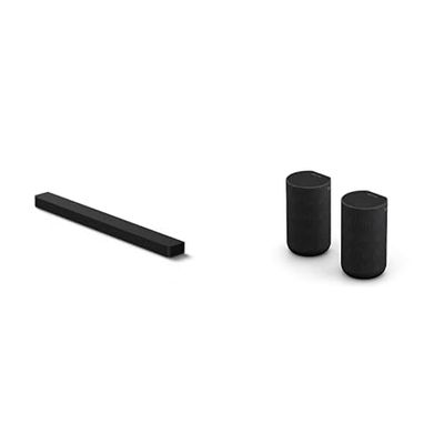 Sony BRAVIA Theatre Bar 8 – Dolby Atmos® soundbar, 11 Speaker, Wi-Fi®, Bluetooth®, 360 Spatial Sound Mapping SA-RS5 - Speaker posteriori wireless batteria integrata