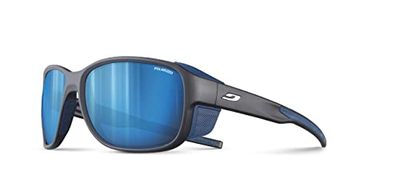 Julbo MonteBlanco 2 zonnebril, uniseks, zwart/azul/blanco, Talla, Zwart/Azul/Blanco, Eén maat