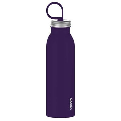 Aladdin Chilled Colour Thermavac Roestvrijstalen Waterfles 0,55L Violet Purple – Dubbelwandige Vacuüm Geïsoleerde Herbruikbare Drinkfles - Blijft 9 Uur Koud - BPA-Vrij - Vaatwasserbestendig
