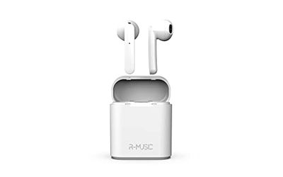 R-Music Novo RM483874 - Auriculares Bluetooth inalámbricos - Blanco