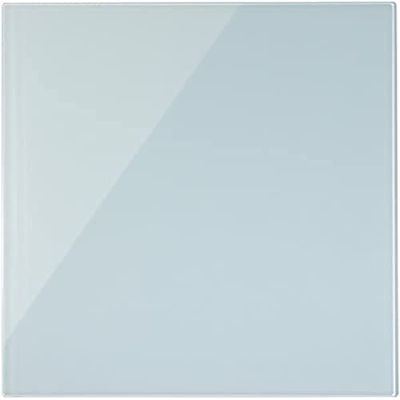 Bi-Office - Lavagna magnetica cancellabile a secco, 480 x 480 mm, colore bianco