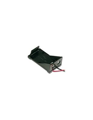 Acoplador de 1 pilha de 9 V, com cabos