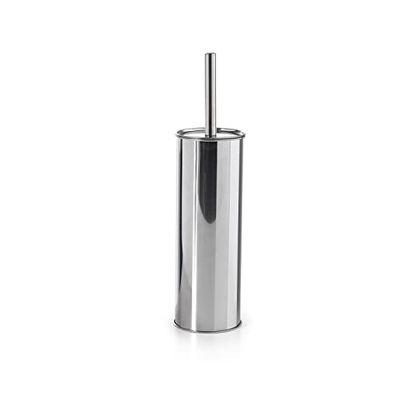 GEDY | Porte-Brosse WC de Sol chromé en Acier Inoxydable, Dimensions 37,6 x 9,6 x 9,6 cm et Poids 0,335 kg