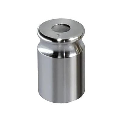 Kern 329-14 eengewicht, compacte vorm, roestvrij staal fijn gedraaid, 1 stuk