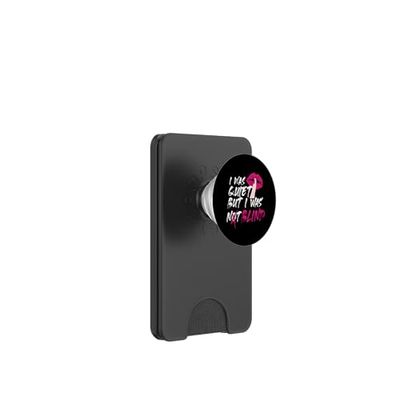 Estaba callado pero no estaba ciego PopSockets PopWallet para MagSafe