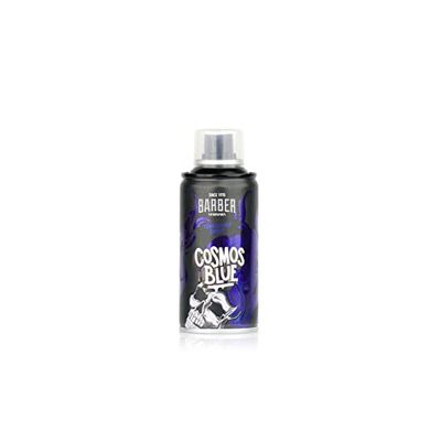 BARBER MARMARA lacca colorata per parrucchieri - 150ml - lacca colorata per capelli per acconciature carnevale, Halloween e feste a tema - tinture per capelli lavabili - Color Spray (Cosmos Blue)