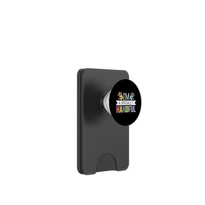 Soy un humor juguetón oficialmente puñado PopSockets PopWallet para MagSafe