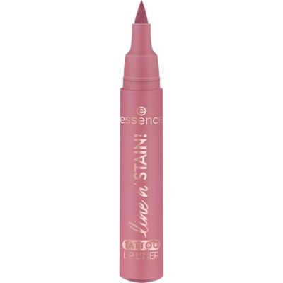Essence Konturówka Do Ust Line N' Stain! Tattoo Lip Liner, Długotrwały, Konturowanie, Efekt Koloryzujący, Intensywny Kolor (2.5Ml)