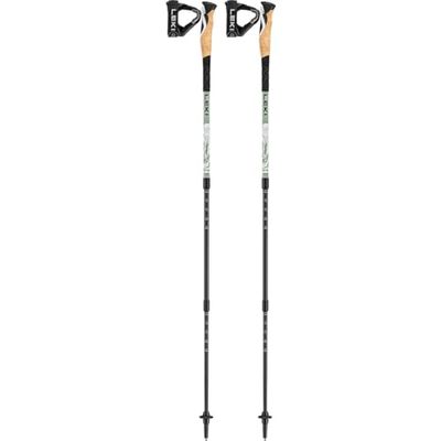 Leki Cross Hike Carbon wandelstokken, Envy-White-Black, 100-135cm