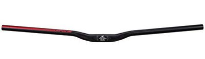 Spank Spoon 800, Rise 20mm Cintre Adulte Unisexe, Noir/Rouge, 800mm