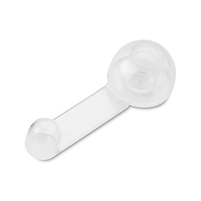 Zarivy Tope retenedor Giratorio Adhesivo Transparente, fácil instalación, diseño práctico, Ideal para Fijar y estabilizar Objetos en diversas Superficies.