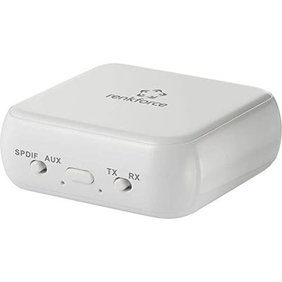 Renkforce RF-BTR-200 Bluetooth Music Transmitter/Receiver Bluetooth Version 5.0 20 m Built-in Battery