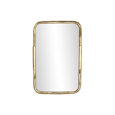 ESPEJO ALUMINIO CRISTAL 63,5X3X92,5 DORADO