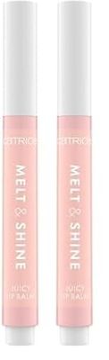 Bálsamo Labial con Color Catrice Melt and Shine Nº 010 Shell Yeah! 1,3 g (Paquete de 2)