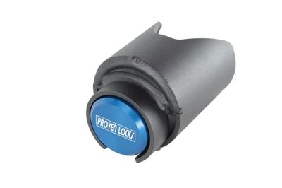 Proven Industries Modèle 2178 Serrure de remorque, convient aux attelages de remorque de 5,1 cm, sécurise les chaînes de sécurité, fabriqué aux États-Unis, bleu