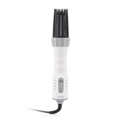 InnovaGoods® Spazzola Asciugacapelli Elettrica, Rivestimento Ceramico, Ergonomica, Multifunzione 3 in 1, Diffusore Volumizzante, Modellatore e Arricciatore per Capelli, 3 Livelli di Temperatura.