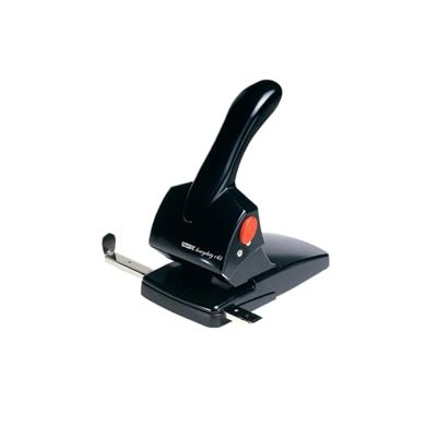 Rapid Fashion HDC65 Heavy Duty 2 perforator, ponsen tot 65 vellen, verstelbare geleidestang, ergonomische handgreep, zwart, 20922601