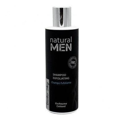 Natural Men BS Shampoo EXFOLIATING 200 ml, Tinta Unita, Estándar