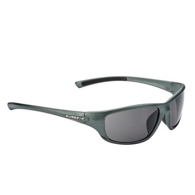 Swisseye Cobra sportbril (100% UVA-, UVB- en UVC-bescherming, splintervrij materiaal TR90, incl. microvezelzak), antraciet mat
