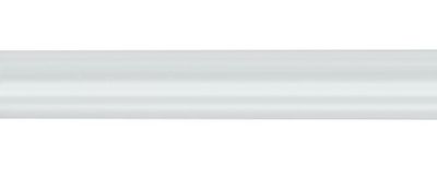 Kleine Wolke 0347100001 - Barra a Molle per Tenda da Doccia, da 130 a 125 cm, Diametro 25 mm, Colore Bianco