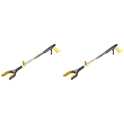 Helping Hand Company Handi Grip MAX Reacher Grabber 32 inch / 82cm. & Company Handi Grip MAX Reacher Grabber 26 inch / 65cm. Long Handled Grabbing aid Stick for Elderly, Disabled