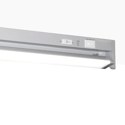 Barcellona Led Illuminazione sotto armadi girevole I schermo alloggiamento colore argento I LED illuminazione sotto mobile, tubo fluorescente con interruttore della luce I 2700 K - 4000 K, 6500 K 800