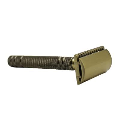 Epsilon Rasoio Classico da Barba Bronzo, Standard, Unico