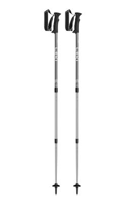 LEKI Unisex Adult TR Voyager Polen, zilvergray-wit, 110-145 cm