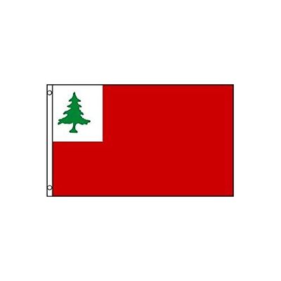 AZ FLAG - Bandera Nueva Inglaterra - 150x90 cm - Bandera Continental 100% Poliéster Con Ojales de Metal integrados - 110g - Colores Vivos Y Resistente A La Decoloración