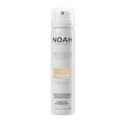 NOAH Natural Light Blond Colour Hair Root Concealer Spray with Vitamin B5 For Bright and Homogenous Effect, 75ml