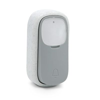 Avidsen - Draadloze extra belknop zonder batterij voor bamboe gong - Bamboo Push - Avidsen - 102503