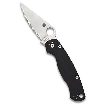 Spyderco sc81gs2 zakmes, uniseks, volwassenen, zwart, één maat