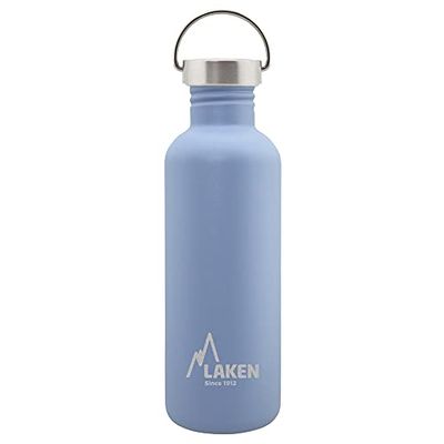 LAKEN Bot. ac. inox Basic 1L S/S tapón - Azul