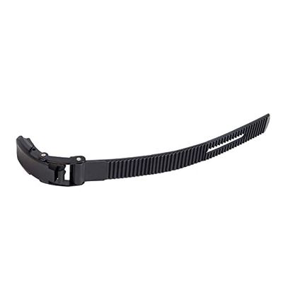 Twinny Load Cinghia per il fissaggio del telaio in gomma - 27,5cm nera - per Swing FFK/e-Carrier