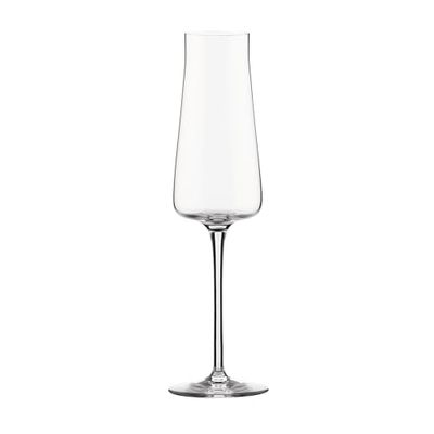 Alessi Eugenia NF09/9 - Designer Sparkling Wine and Champagne Flute, Minimalist Aesthetic, in Crystal Glass, 26 cl
