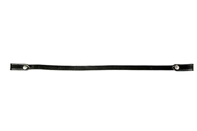 HKM 49219100 Bandeau en Cuir pour Bijoux Lettres, S, Noir
