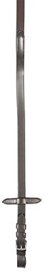 PFIFF 102693 Rênes en cuir et caoutchouc étroites Marron