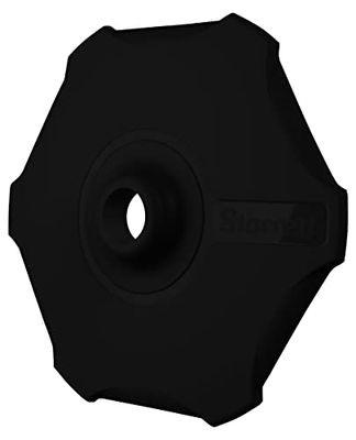 Starrett Sharpening Steel Protector - BKB5 Black Antimicrobial Sanitized Guard Polypropylene for Hand & Wrist Protection - Durable & Easy-to-Clean Knife Sharpener Accessory
