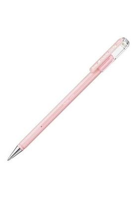 Pentel - Bolígrafo gel Hybrid Milky en colores pastel, Rosa