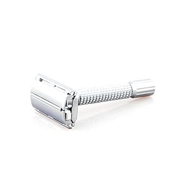 Epsilon Butterfly Safety Razor Matt Silver